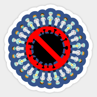 Chinese Coronavirus Sticker